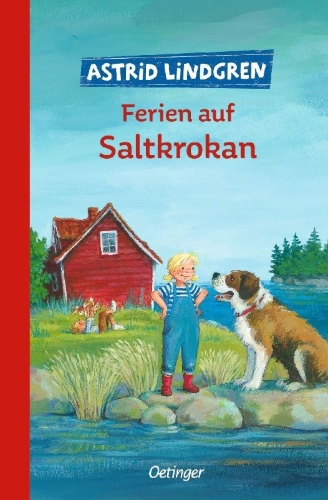 Buchcover und Innenansicht für das Buch: Vi på Saltkråkan