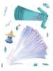 Buchcover und Innenansicht für das Buch: Disney Die Eiskönigin: Zauberhafter Styling-Spaß: Stickern, Malen, Stylen