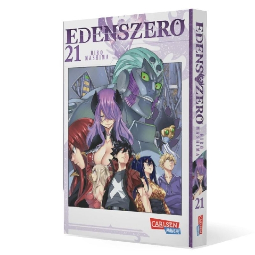 Buchcover und Innenansicht für das Buch: Edens Zero