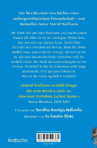 Buchcover und Innenansicht für das Buch: Mr Stink