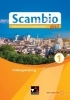 Buchcover und Innenansicht für das Buch: Scambio plus 1 Prüfungstraining