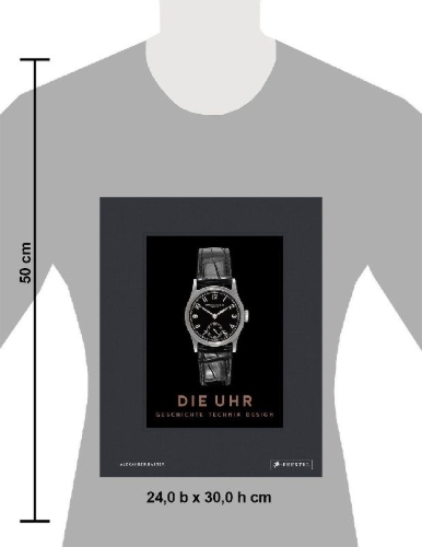 Buchcover und Innenansicht für das Buch: Die Uhr. Geschichte Technik Design