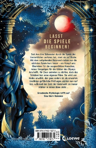 Buchcover und Innenansicht für das Buch: The Immortal Games