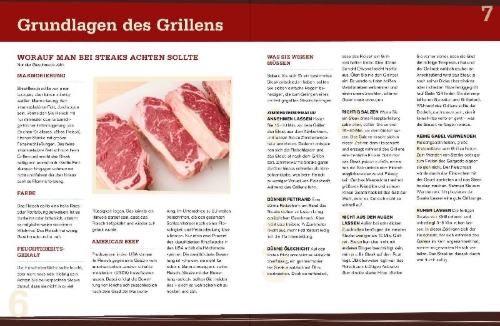 Buchcover und Innenansicht für das Buch: Weber's Steak