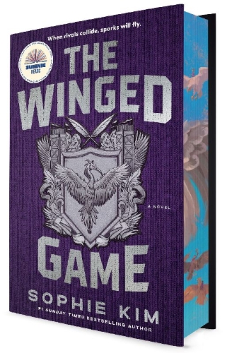 Buchcover und Innenansicht für das Buch: The Winged Game