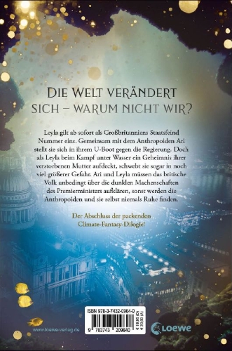 Buchcover und Innenansicht für das Buch: Water Rising (Band 2) - Im Sog der Verschwörung