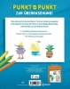 Buchcover und Innenansicht für das Buch: Punkt-zu-Punkt-Ausmalbuch (blau)