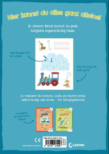 Buchcover und Innenansicht für das Buch: Das alles kann ich schon alleine! Anlaute