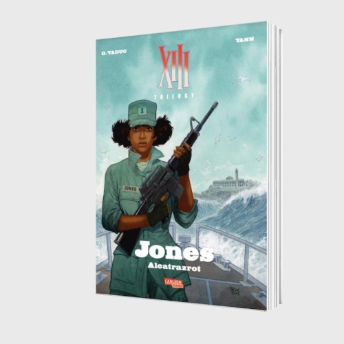 Buchcover und Innenansicht für das Buch: XIII Trilogy : Jones - Rouge Alcatraz