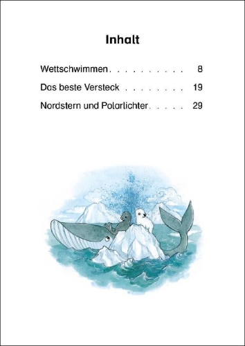 Buchcover und Innenansicht für das Buch: Bildermaus - Komm nach Hause, kleiner Eisbär