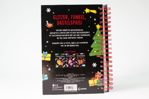 Buchcover und Innenansicht für das Buch: I Love Crystals - Christmas