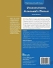 Buchcover und Innenansicht für das Buch: Understanding Alzheimer's Disease