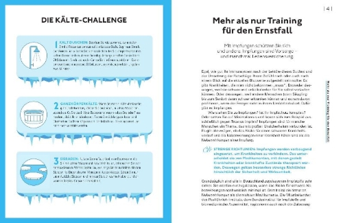 Buchcover und Innenansicht für das Buch: Für ein fittes Immunsystem