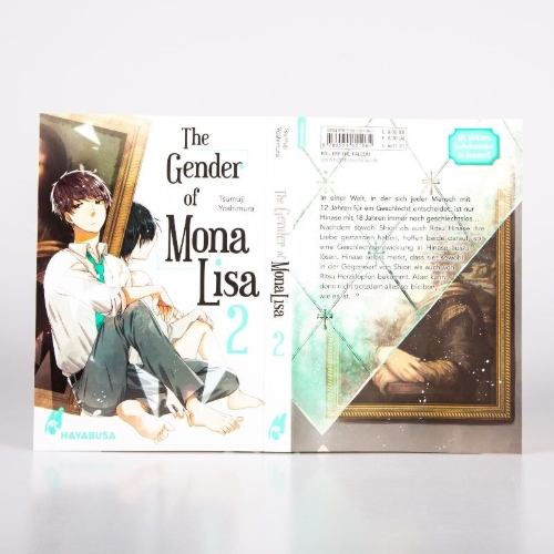 Buchcover und Innenansicht für das Buch: Seibetsu "Mona Lisa" no Kimi he.