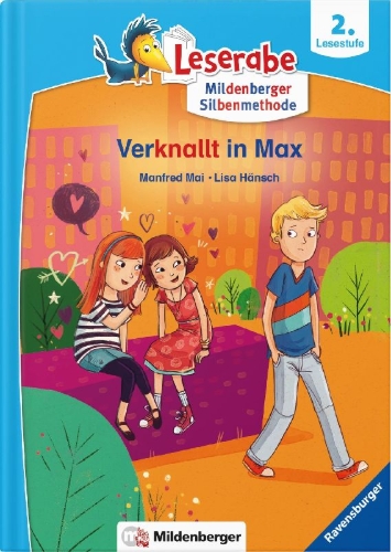 Buchcover und Innenansicht für das Buch: Leserabe - Verknallt in Max