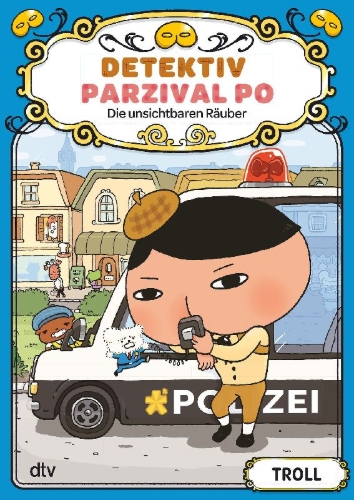 Buchcover und Innenansicht für das Buch: Detektiv Parzival Po (3) - Die unsichtbaren Räuber