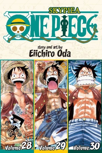Buchcover und Innenansicht für das Buch: One Piece (Omnibus Edition), Vol. 10