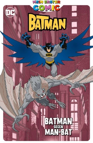 Buchcover und Innenansicht für das Buch: The Batman Strikes