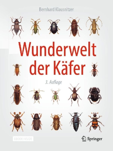 Buchcover und Innenansicht für das Buch: Wunderwelt der Käfer