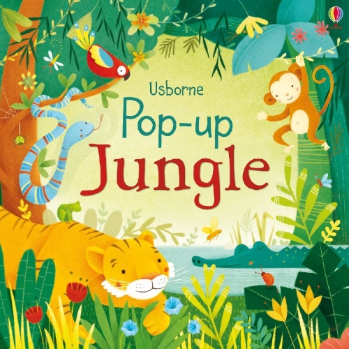 Buchcover und Innenansicht für das Buch: Pop-up Jungle