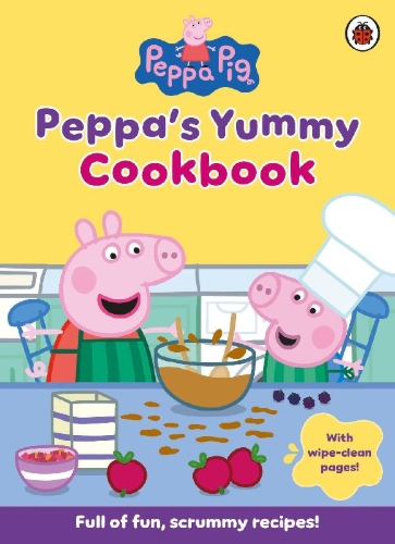 Buchcover und Innenansicht für das Buch: Peppa Pig: Peppa's Yummy Cookbook
