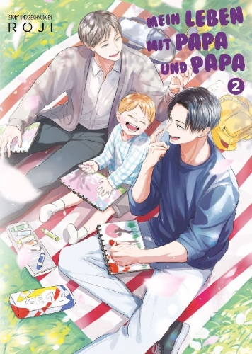 Buchcover und Innenansicht für das Buch: Mein Leben mit Papa und Papa 02