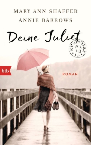Buchcover und Innenansicht für das Buch: The Guernsey Literary and Potato Peel Pie Society