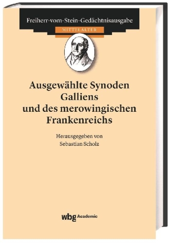 Buchcover und Innenansicht für das Buch: Ausgewählte Synoden Galliens und des merowingischen Frankenreichs