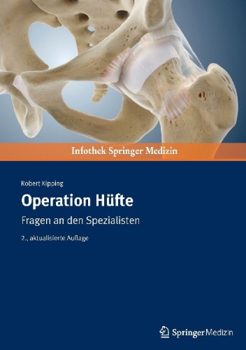 Buchcover und Innenansicht für das Buch: Operation Hüfte