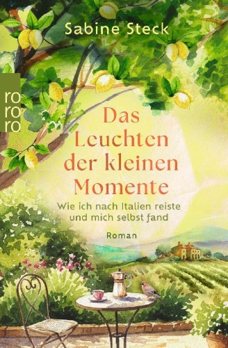Buchcover und Innenansicht für das Buch: Das Leuchten der kleinen Momente
