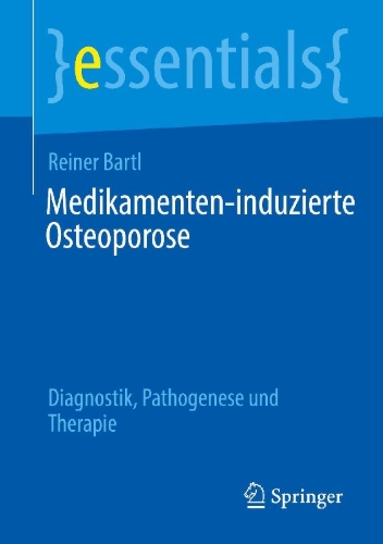 Buchcover und Innenansicht für das Buch: Medikamenten-induzierte Osteoporose