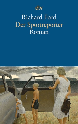 Buchcover und Innenansicht für das Buch: Der Sportreporter