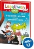 Buchcover und Innenansicht für das Buch: Leselöwen Comics 1. Klasse - Drachen-Alarm auf der magischen Insel