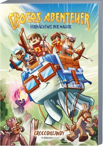 Buchcover und Innenansicht für das Buch: Vermächtnis der Magier