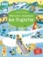 Buchcover und Innenansicht für das Buch: Mein erstes Stickerbuch: Am Flughafen