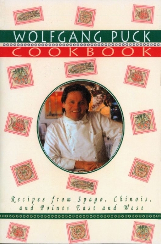 Buchcover und Innenansicht für das Buch: Wolfgang Puck Cookbook