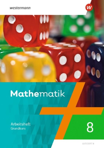 Buchcover und Innenansicht für das Buch: Mathematik - Ausgabe N 2020. Arbeitsheft mit Lösungen 8G