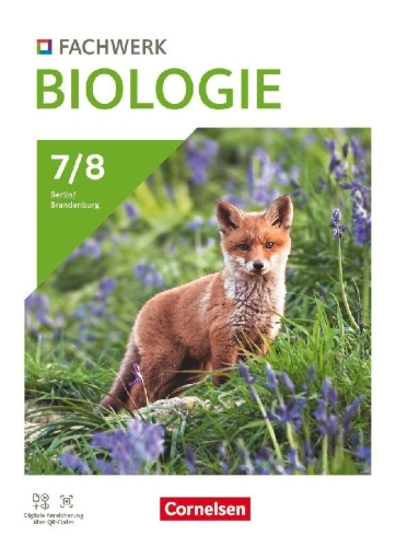 Buchcover und Innenansicht für das Buch: Fachwerk Biologie 7./8. Schuljahr. Berlin/Brandenburg - Schulbuch