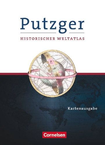 Buchcover und Innenansicht für das Buch: Putzger Historischer Weltatlas. Kartenausgabe. 105. Auflage