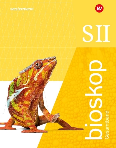 Buchcover und Innenansicht für das Buch: bioskop SII. Schulbuch. Allgemeine Ausgabe 2024
