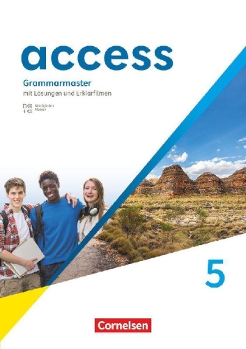 Buchcover und Innenansicht für das Buch: Access Band 5: 9. Schuljahr - Allgemeine Ausgabe 2022 - Grammarmaster mit Lösungen und Erklärfilmen