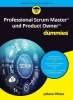 Buchcover und Innenansicht für das Buch: Professional Scrum Master und Product Owner für Dummies