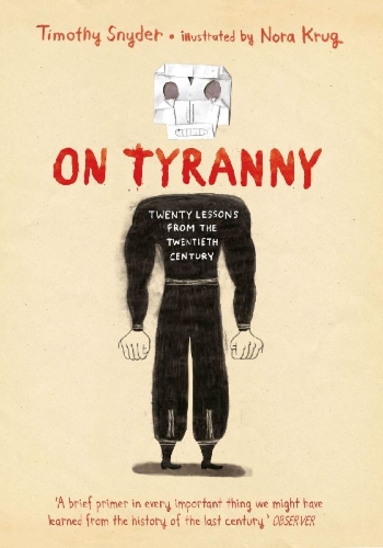 Buchcover und Innenansicht für das Buch: On Tyranny Graphic Edition