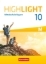Buchcover und Innenansicht für das Buch: Highlight 10. Jahrgangsstufe- Mittelschule Bayern - Schülerbuch