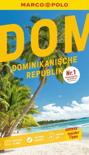 Buchcover und Innenansicht für das Buch: MARCO POLO Reiseführer Dominikanische Republik