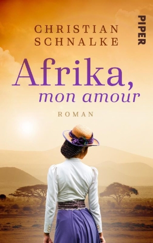 Buchcover und Innenansicht für das Buch: Afrika, mon amour