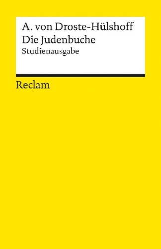 Buchcover und Innenansicht für das Buch: Die Judenbuche