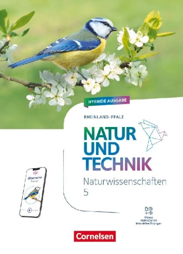 Buchcover und Innenansicht für das Buch: Natur und Technik - Naturwissenschaften: 5. Schuljahr - Rheinland-Pfalz - Schulbuch