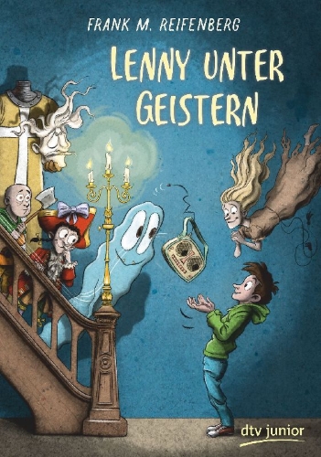 Buchcover und Innenansicht für das Buch: Lenny unter Geistern