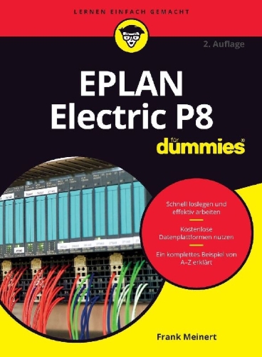 Buchcover und Innenansicht für das Buch: EPLAN Electric P8 für Dummies